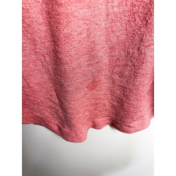 Dreamers Round Wide Neck Knit Sweater Pink M/L Womens - Picture 4 of 9